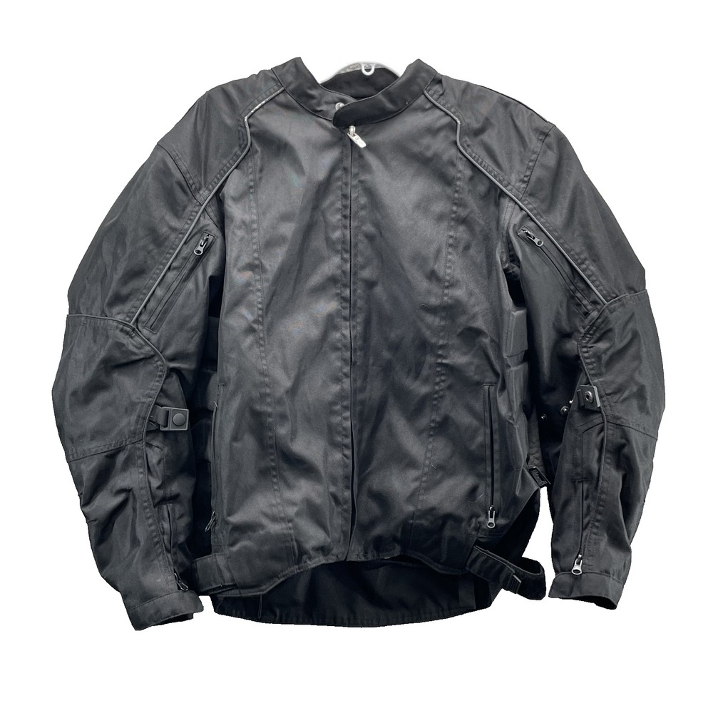 Powertrip Padded Motorcycle Jacket Men Medium Protective Racing Bomber Biker 90s